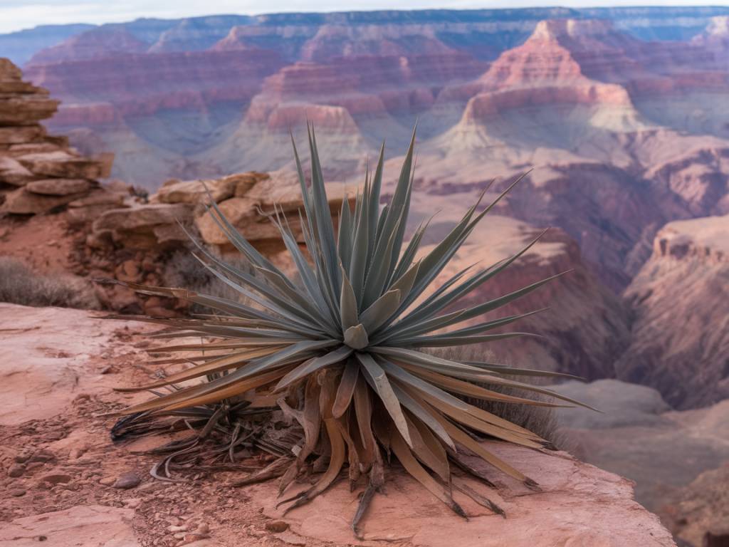 Rare plants and unique flora in the grand canyon ecosystem